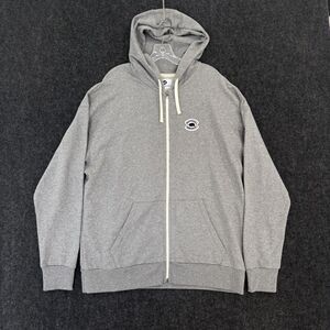 Fayettechill Jacket Men's XL Gray Hoodie Hooded Full Zip Sweatshirt Made in USA